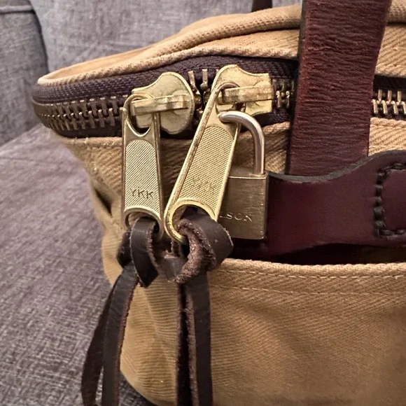 Filson Tan and Brown Men's Bag - Picture 4 of 7